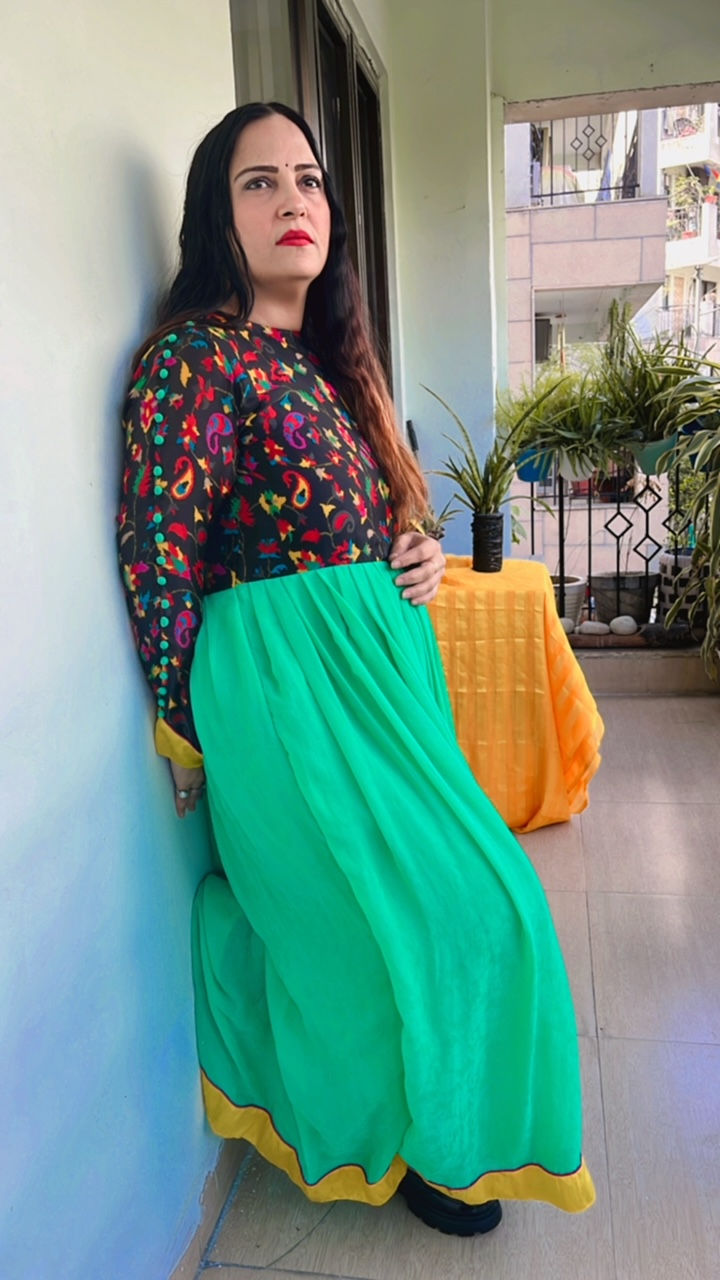 Thumbnail: Upcycled Maxi dress