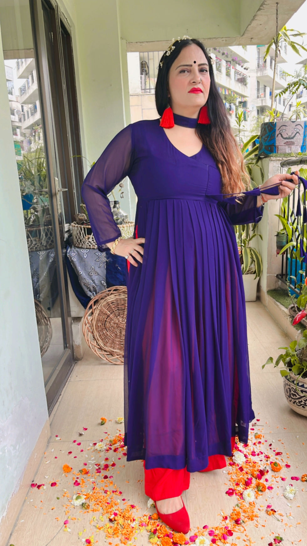 Thumbnail: Upcycled Pleated Kurti