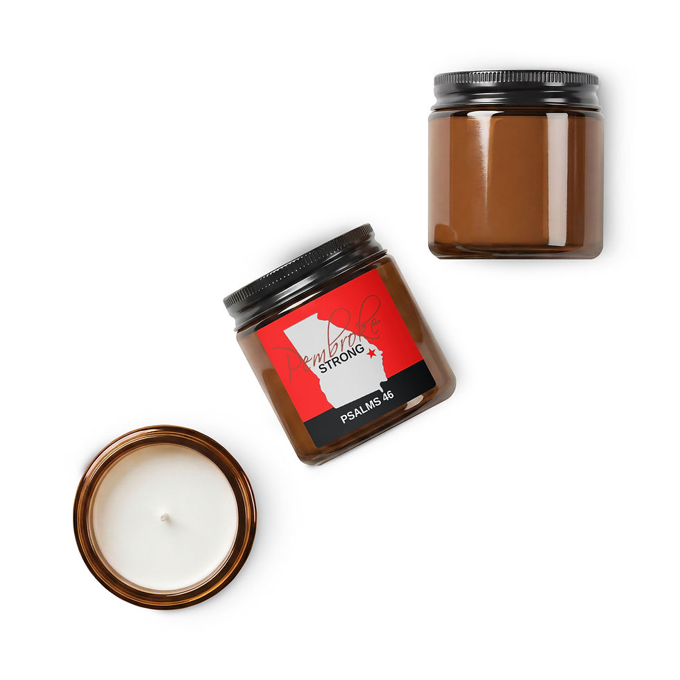 Thumbnail: Pembroke Strong Amber jar soy candle