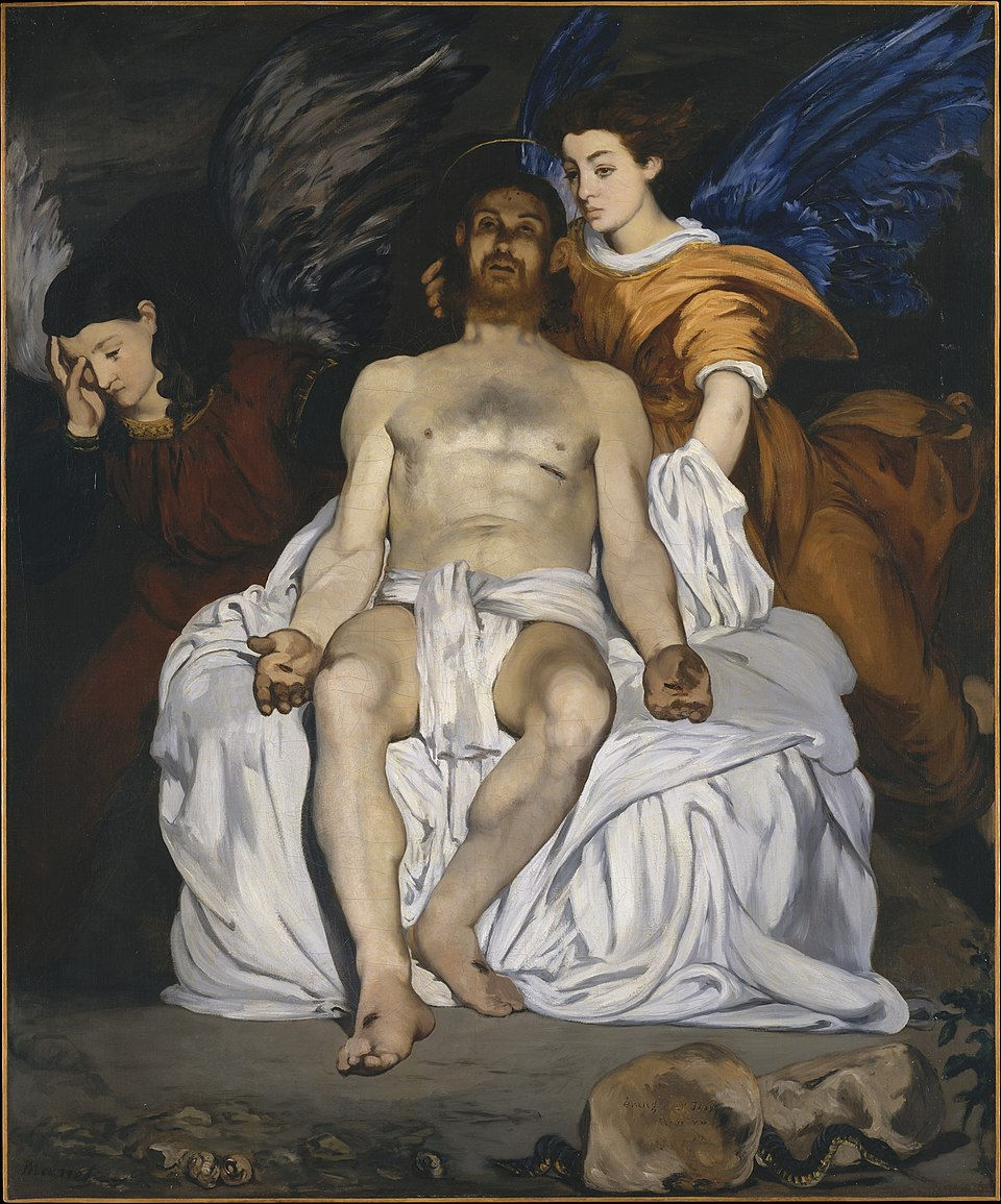 Édouard Manet, Le Christ mort et les Anges, 1864