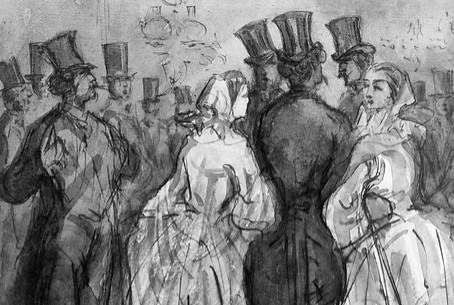 Manet, Flâneur et Peintre Moderne contre l’Avis de Baudelaire
