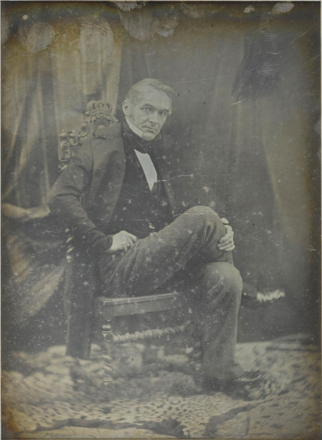 Eugène Durieu, Portrait de Prosper Mérimée, Daguerréotype, c. 1850