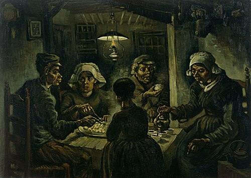 Vincent Van Gogh, Les Mangeurs de pomme de terre, 