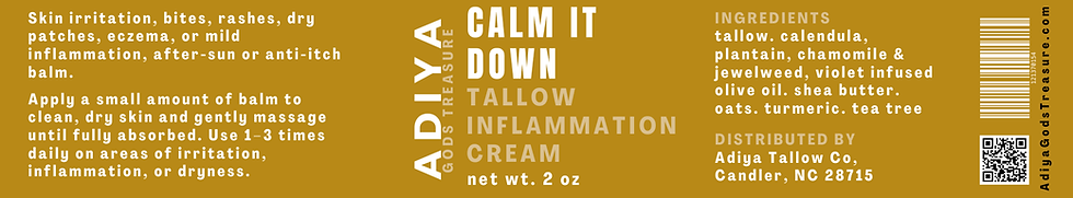 Thumbnail: Calm It Down Eczema Tallow Cream