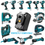 Miniatyrbilde: 18V Drill Battery Converter for Makita BL1830 - 6Ah Compatible Power Tool Batter