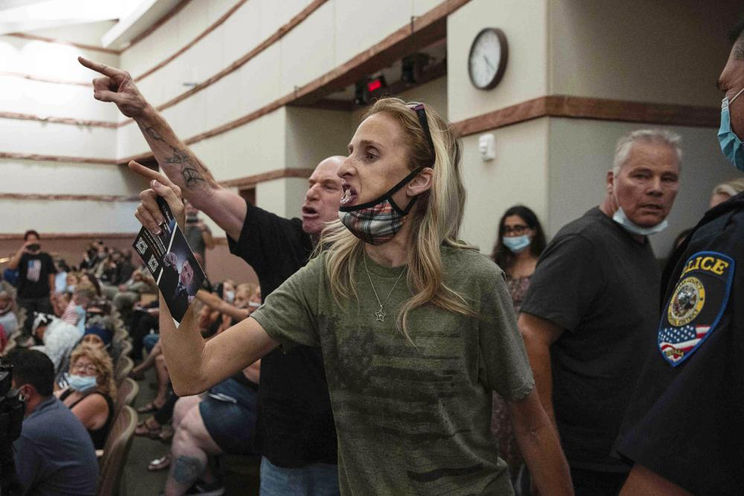 Fearing change, new ideas and mandates for country's health lead to threats/domestic terrorism!