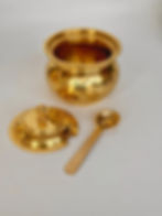 Thumbnail: Brass Ghee Pot Glossy