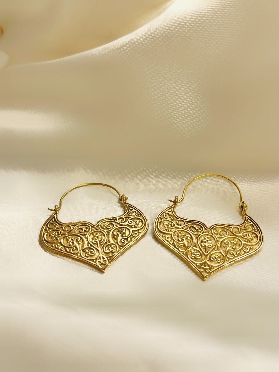 Thumbnail: Husna Brass Earrings