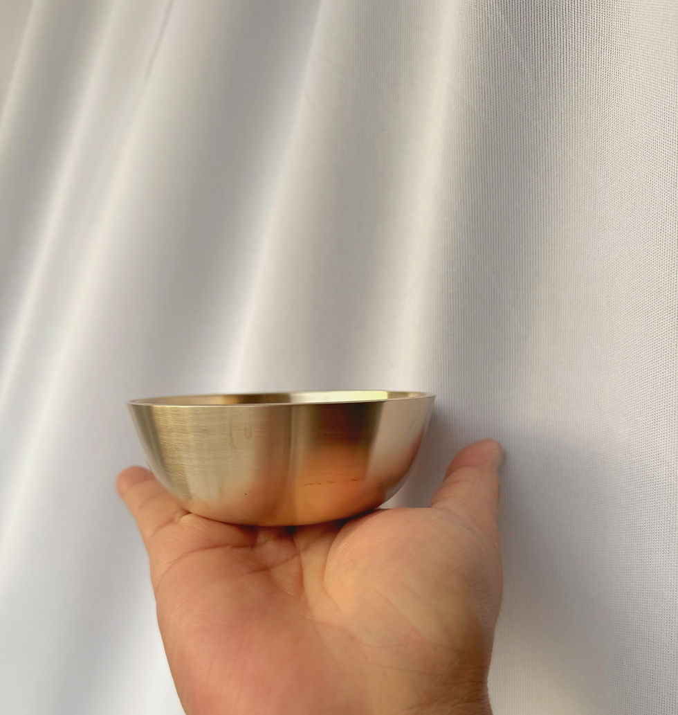 Thumbnail: Magnifique | Kansa Thali Set | 11.5 inch thaali