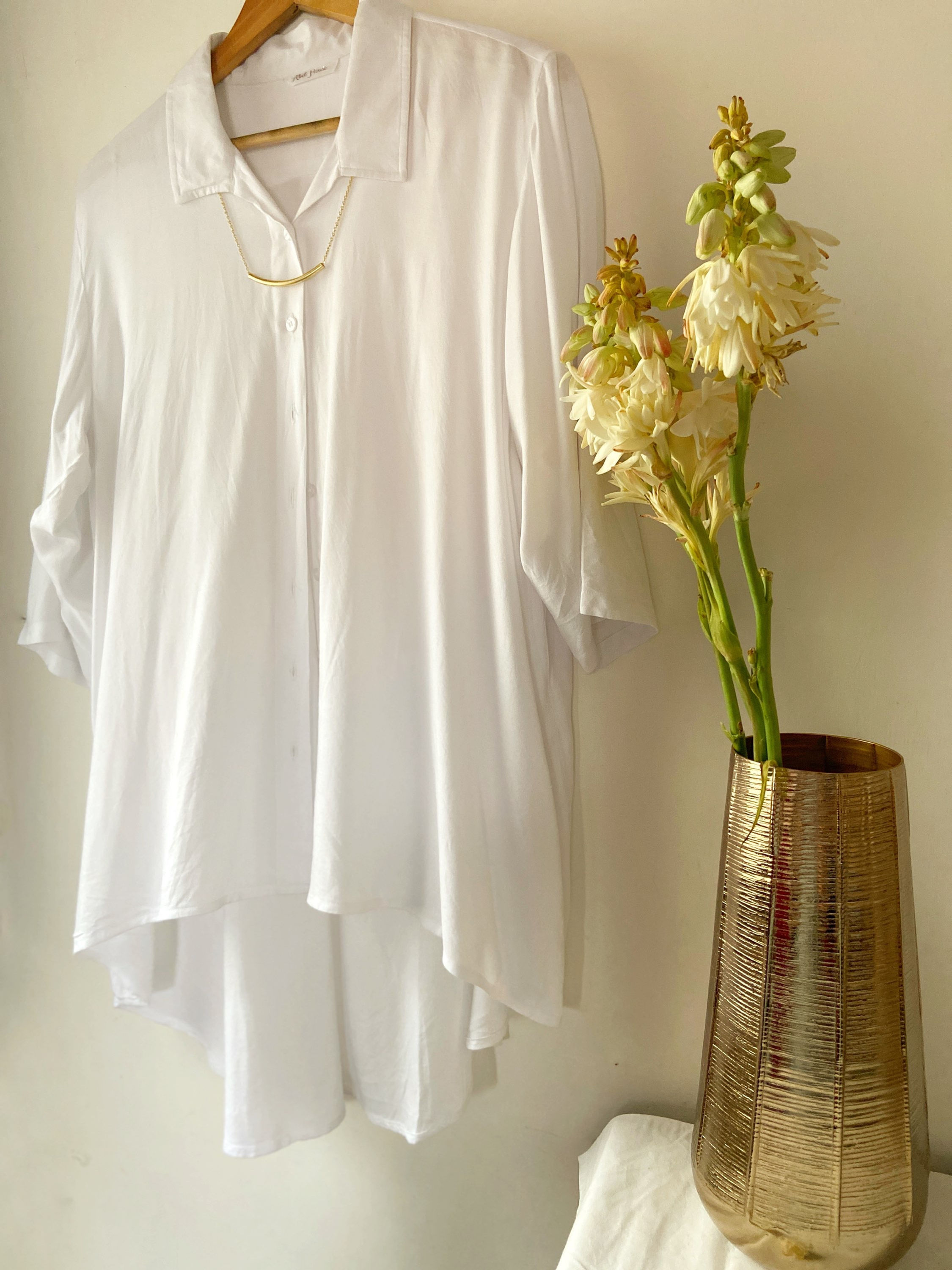 Pearly White Anti Fit Shirt