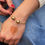 Thumbnail: Orbit Brass Bangle