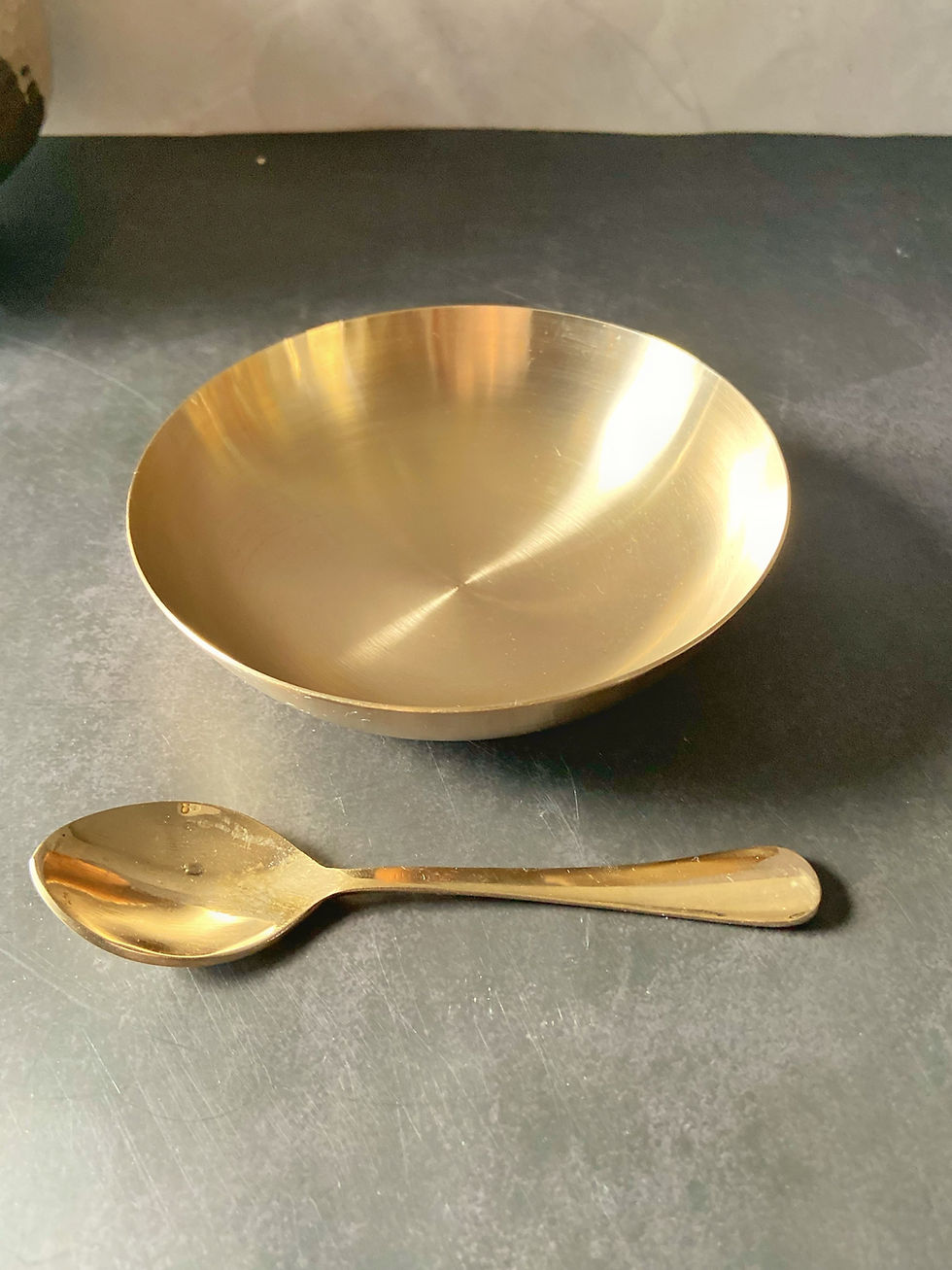 Thumbnail: Kansa Kinnam Soup Bowl : 6 inch