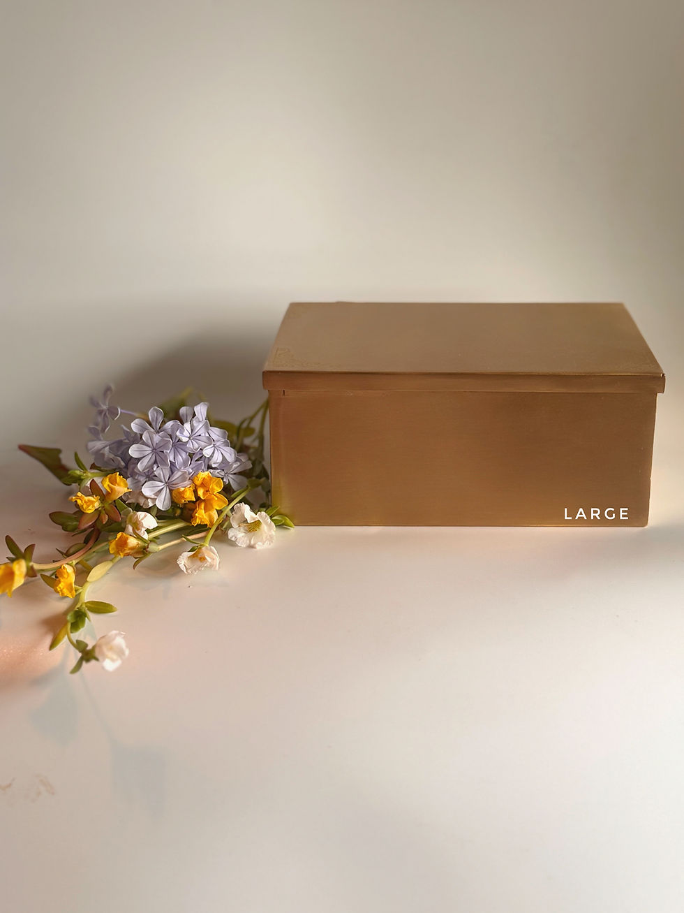 Thumbnail: Heirloom Brass Nested Boxes - Set of 3