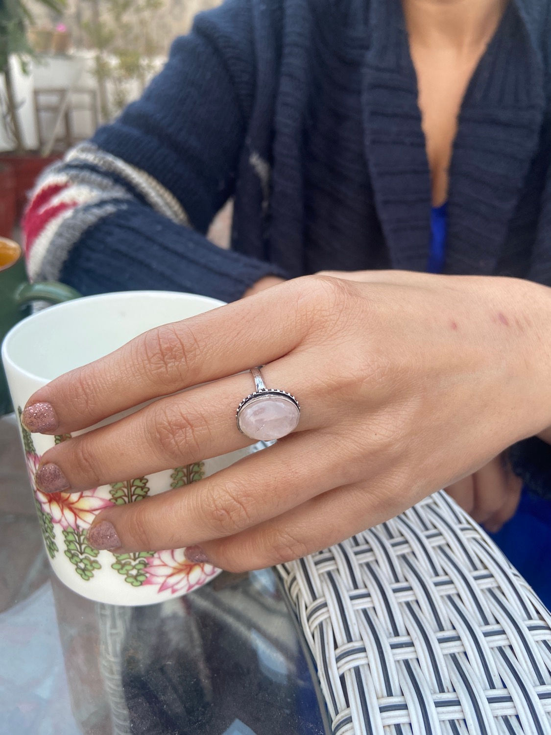 Vintage Antique stone ring