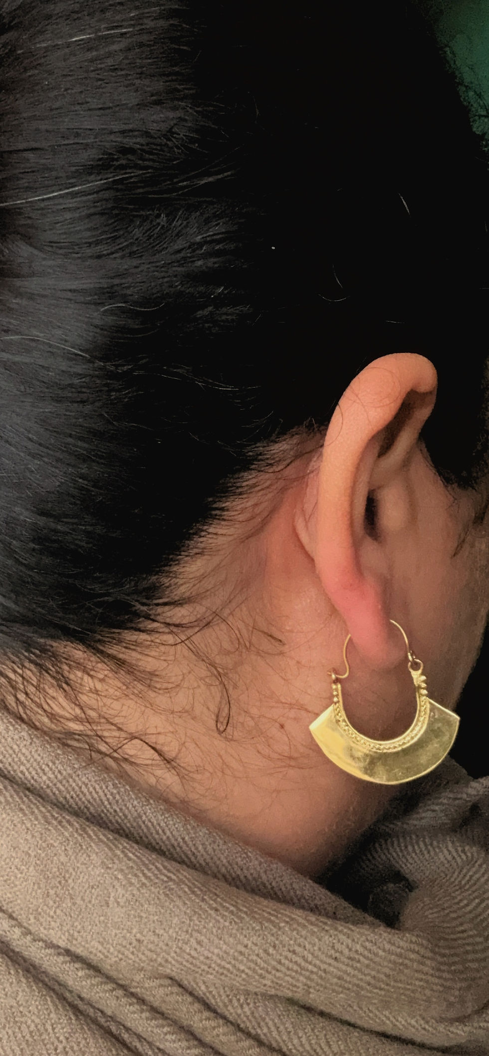 Thumbnail: Jamil Brass Earrings