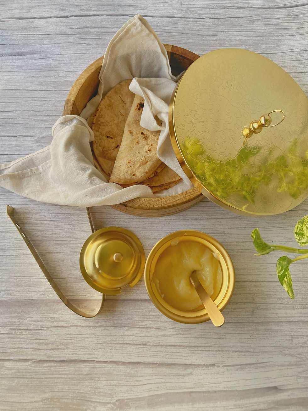 Thumbnail: Brass Ghee Pot