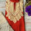 Thumbnail: Rust with ivory thread paisley Aari work Blended Wool Pheran