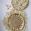 Thumbnail: Brass Rangoli Thali 12.5 inch