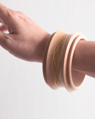 tunagari bangle maple L | K.KIRIKANE