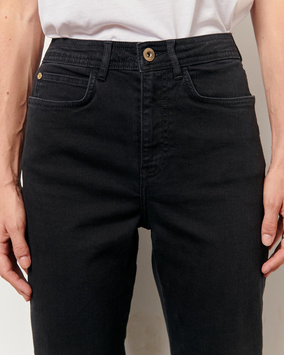 Miniatura: Jeans MOMON pure black, Sessùn