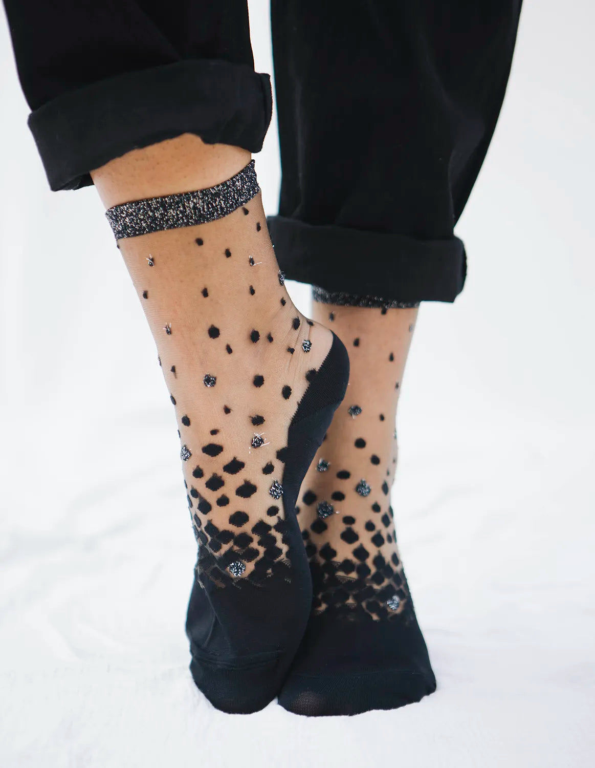 meias NAKAMEGURO SILVER