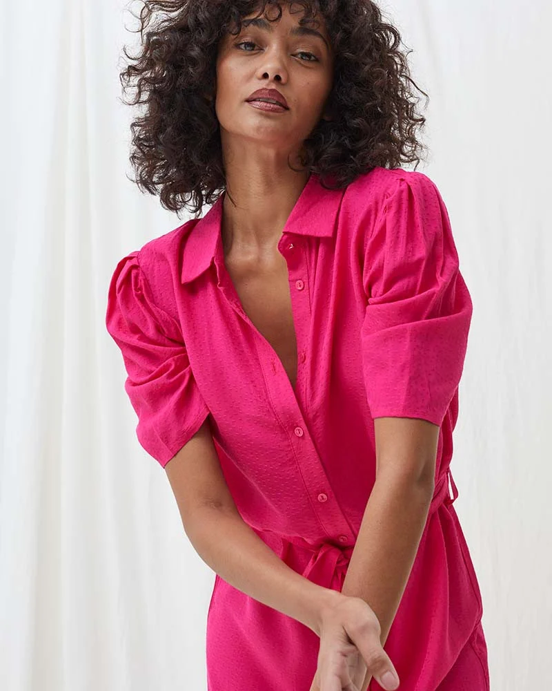 Miniatura: Vestido ELOISE fuchsia, Grace&Mila