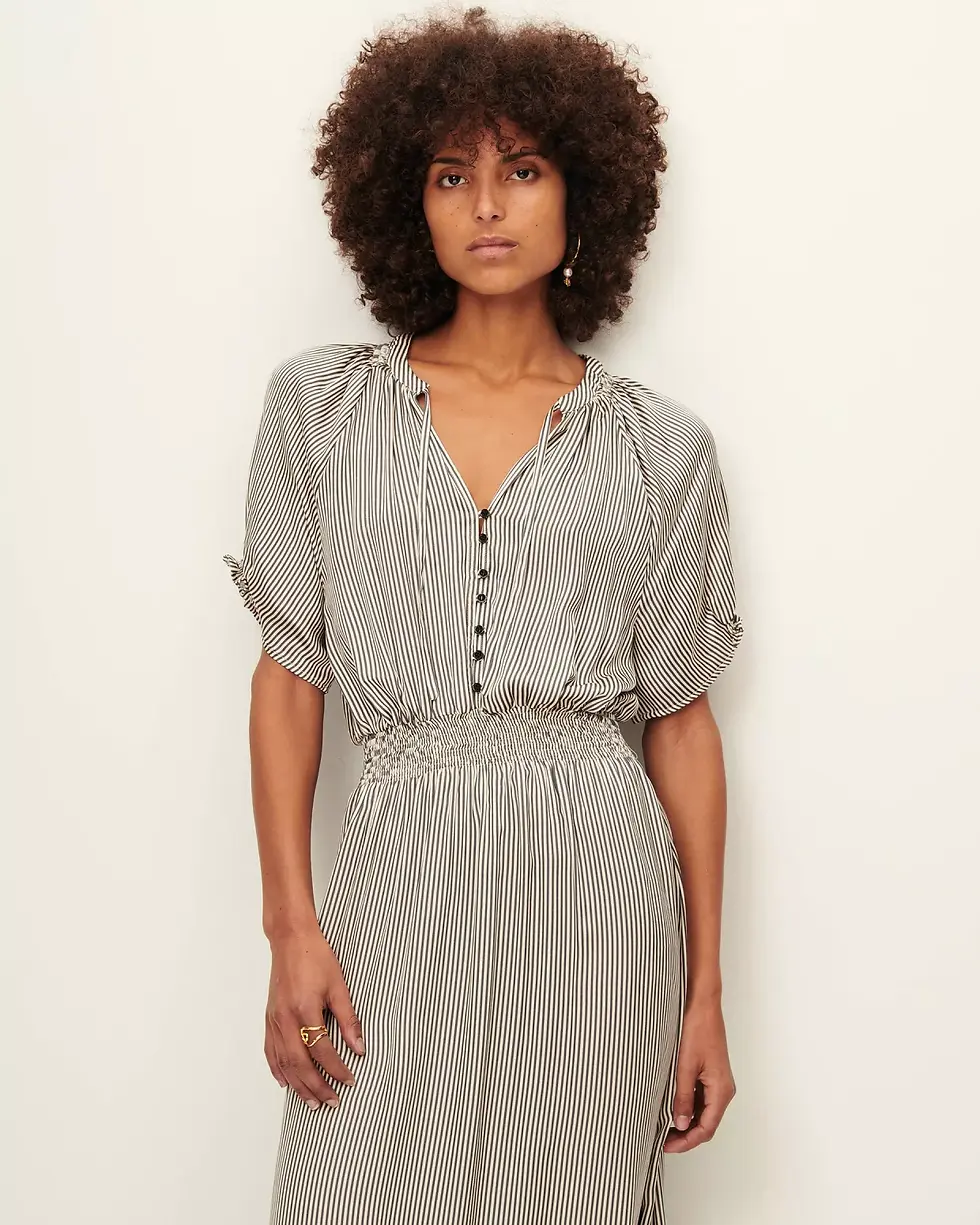 Miniatura: Vestido AMBER whiblack, Sessùn