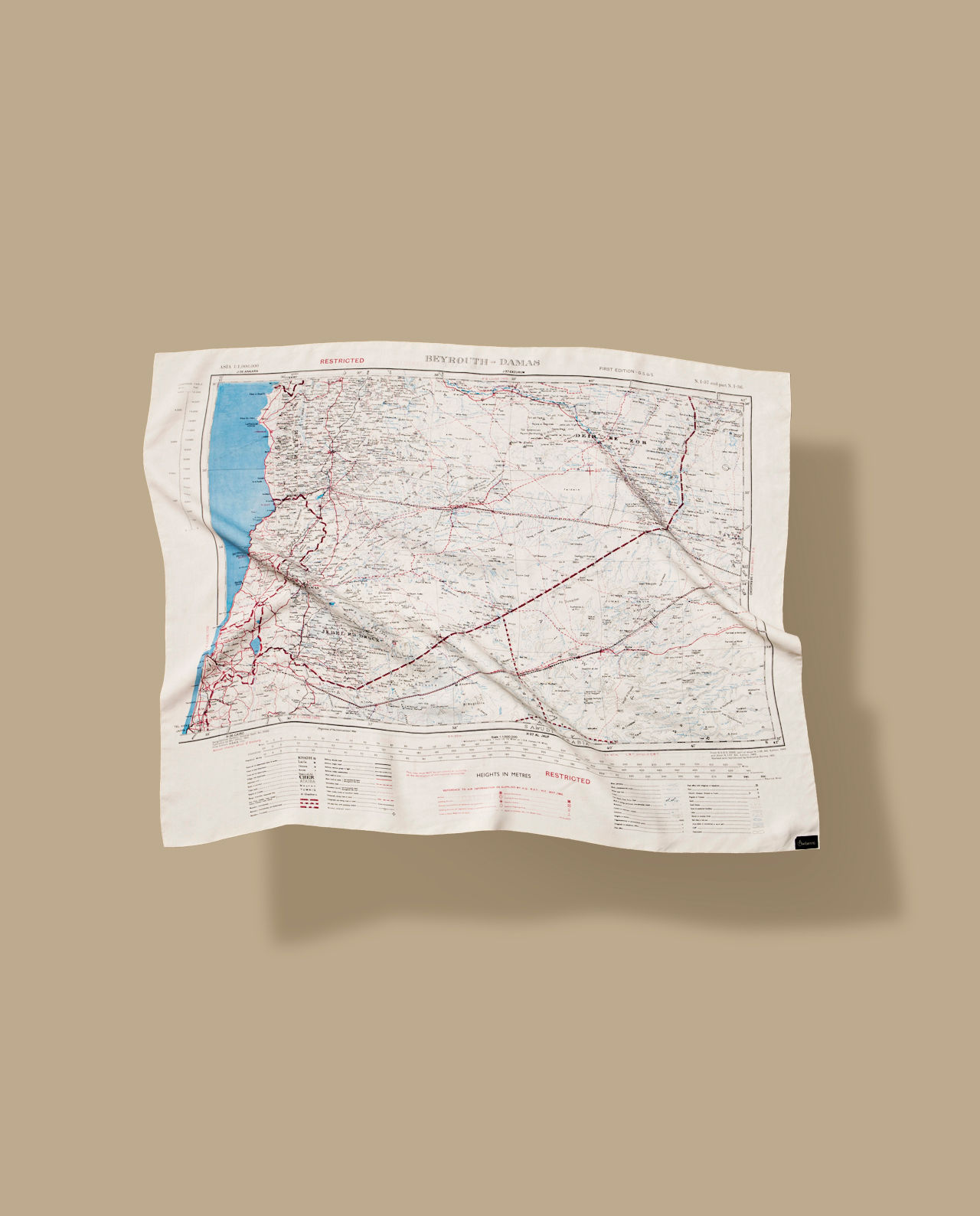 Lenço de Seda, BEYROUTH- DAMAS AL JAUF