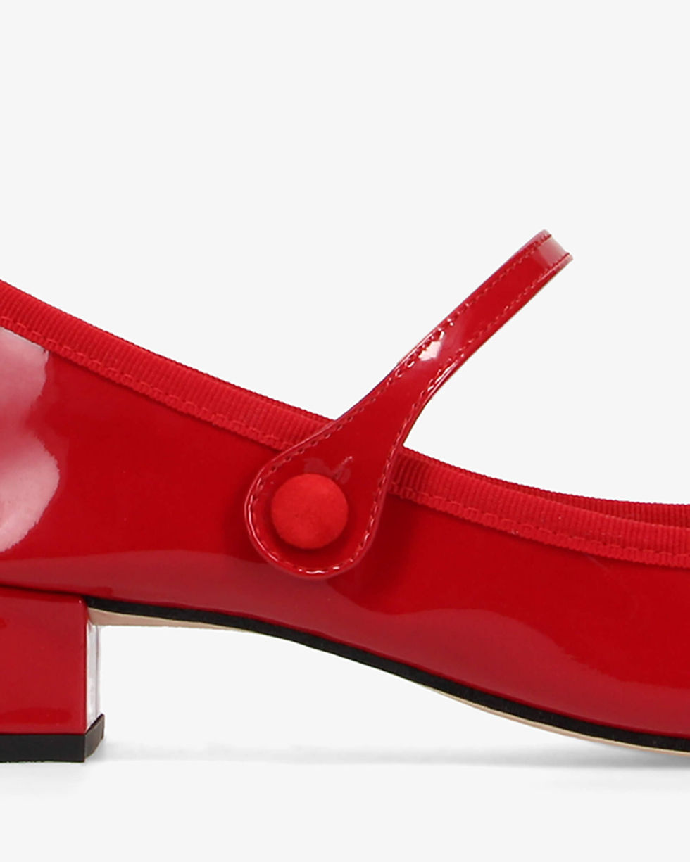 Miniatura: sapatos Babies ROSE rouge verniz, Repetto V1413