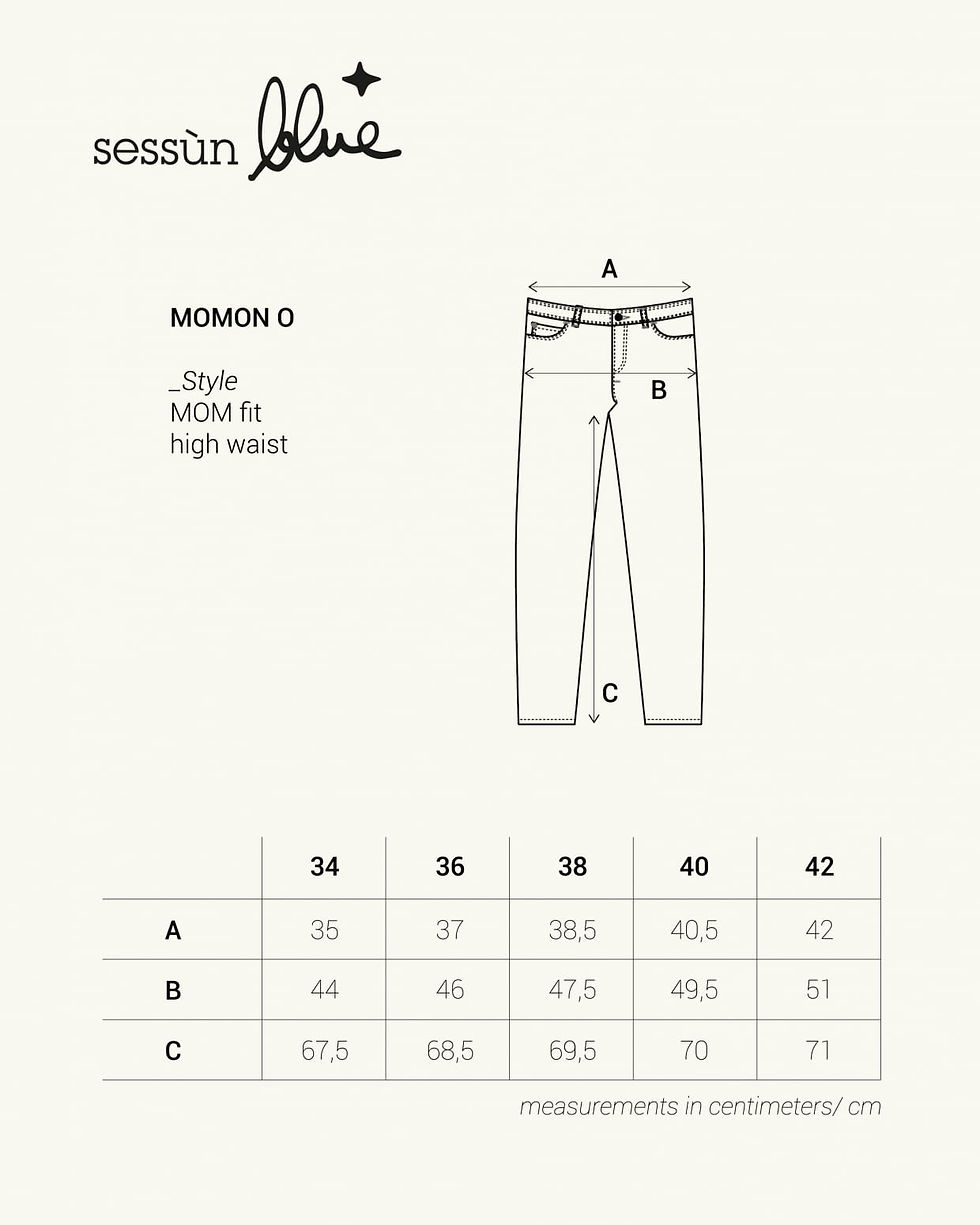 Miniatura: Jeans MOMON brocken black, Sessùn