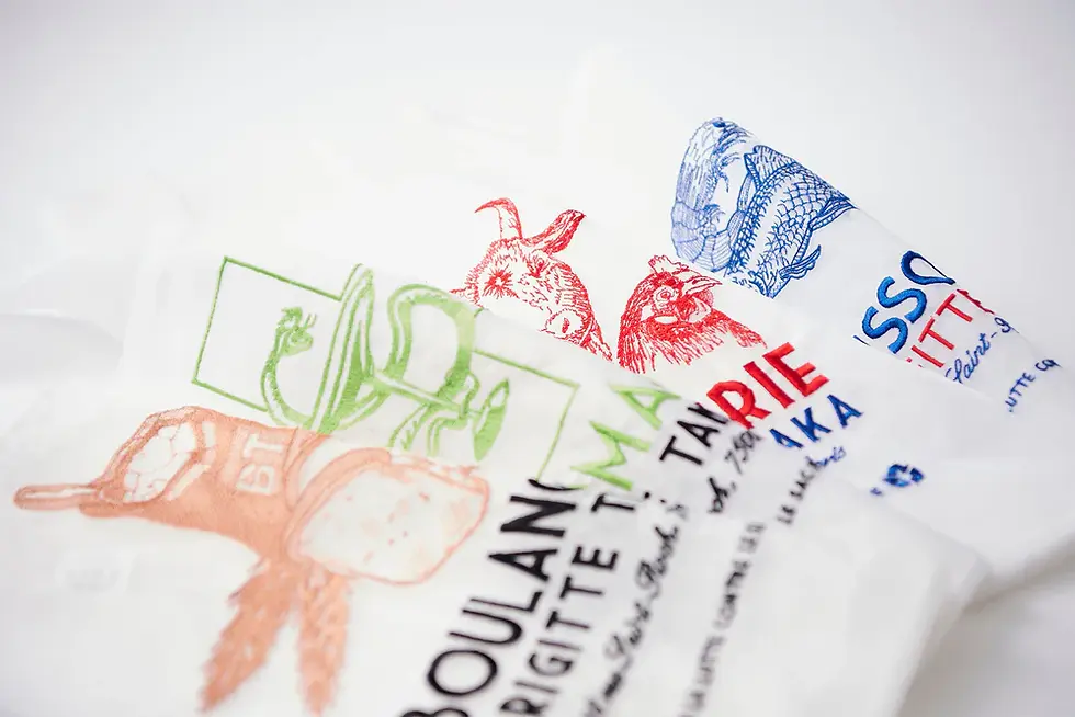 Miniatura: Saco em organza POISSONNERIE, Brigitte Tanaka