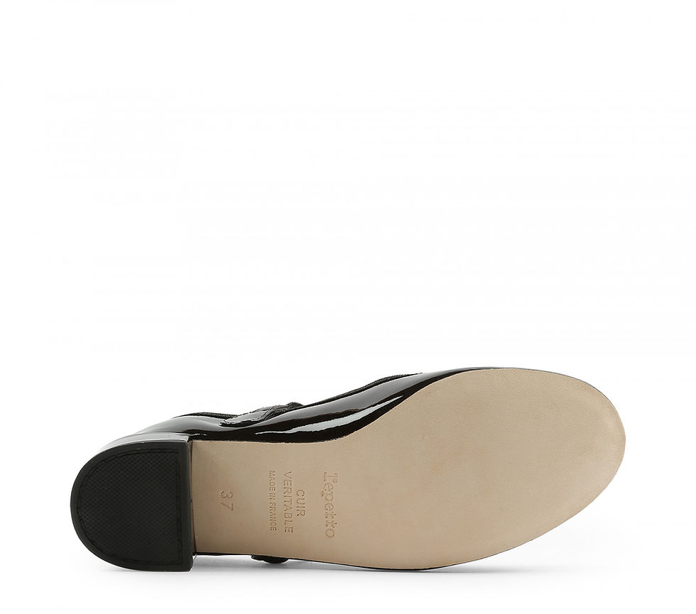 Miniatura: sapatos Babies ROSE noir verniz, Repetto V1413