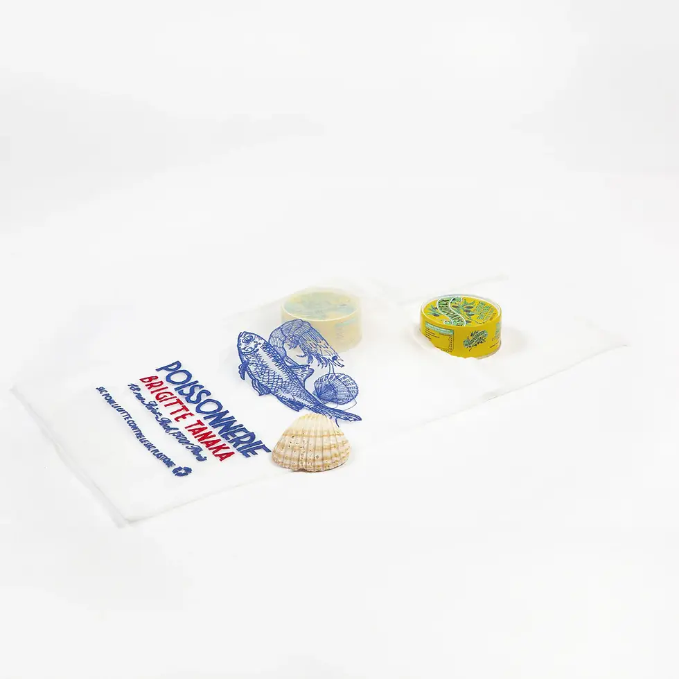 Miniatura: Saco em organza POISSONNERIE, Brigitte Tanaka