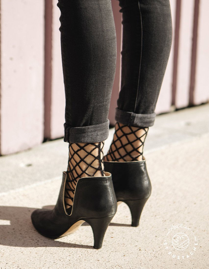 Miniatura: meias BROOKLYN noir