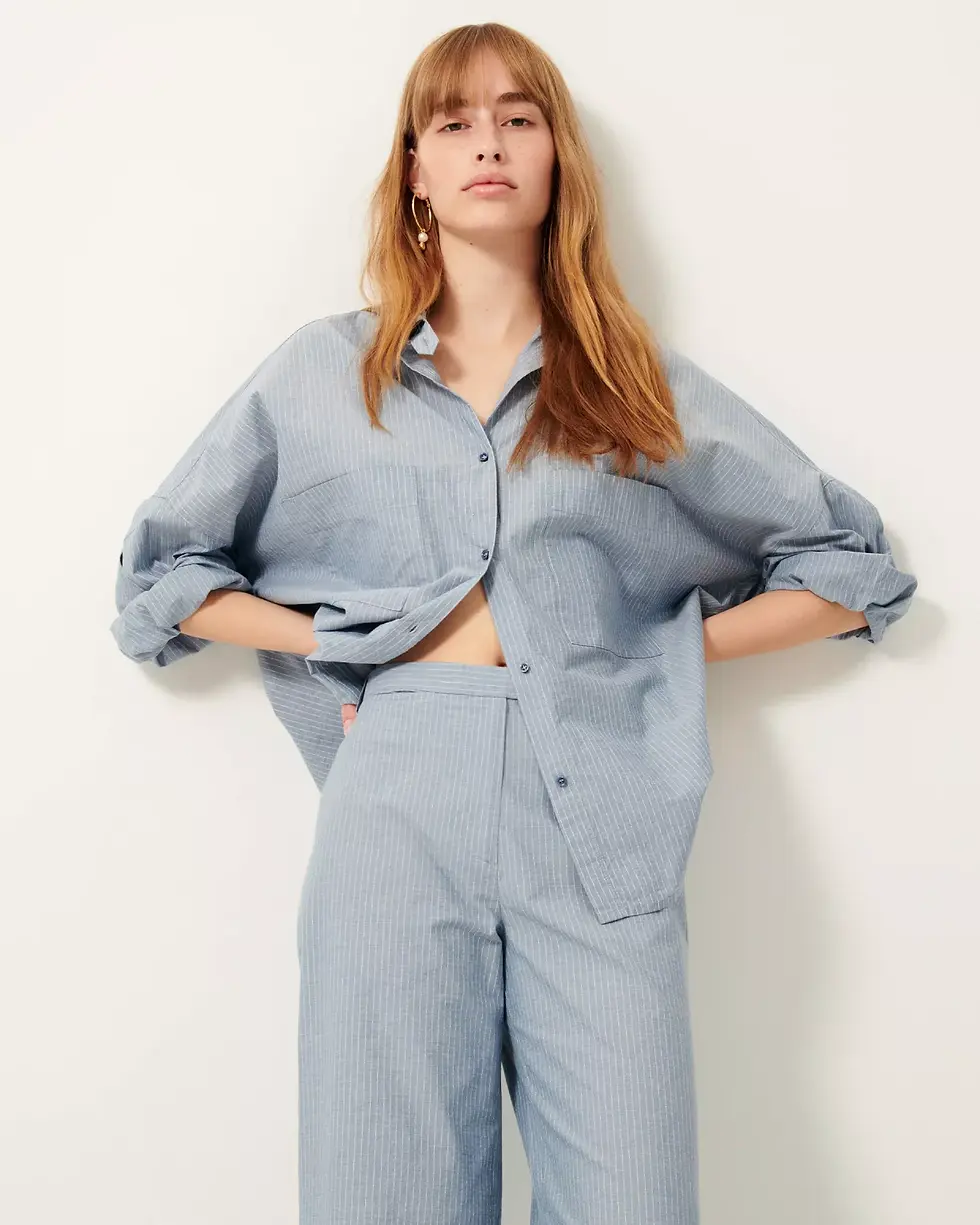 Miniatura: Calças ALBA delight blue, Sessùn