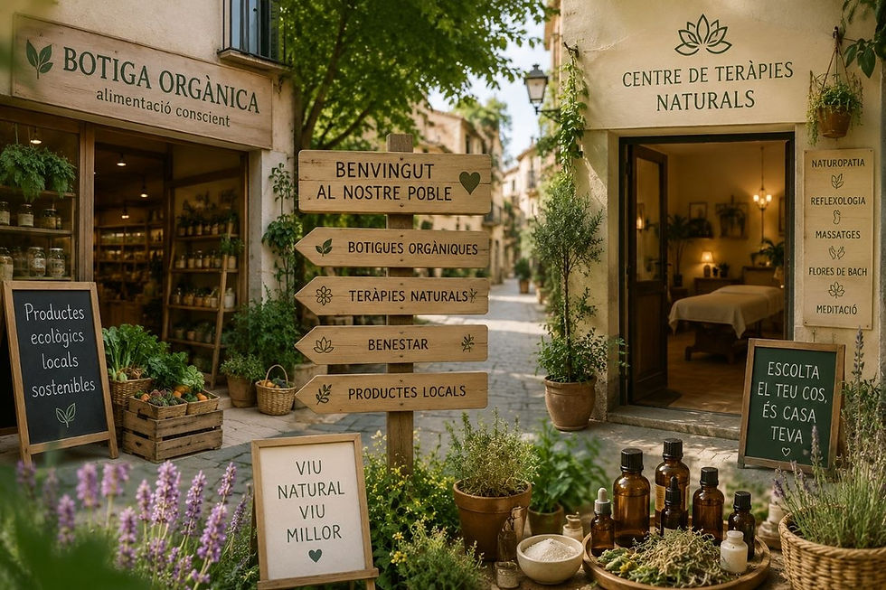 Benestar a Premià de Mar: teràpies naturals, botigues, herboristeries, ioga...