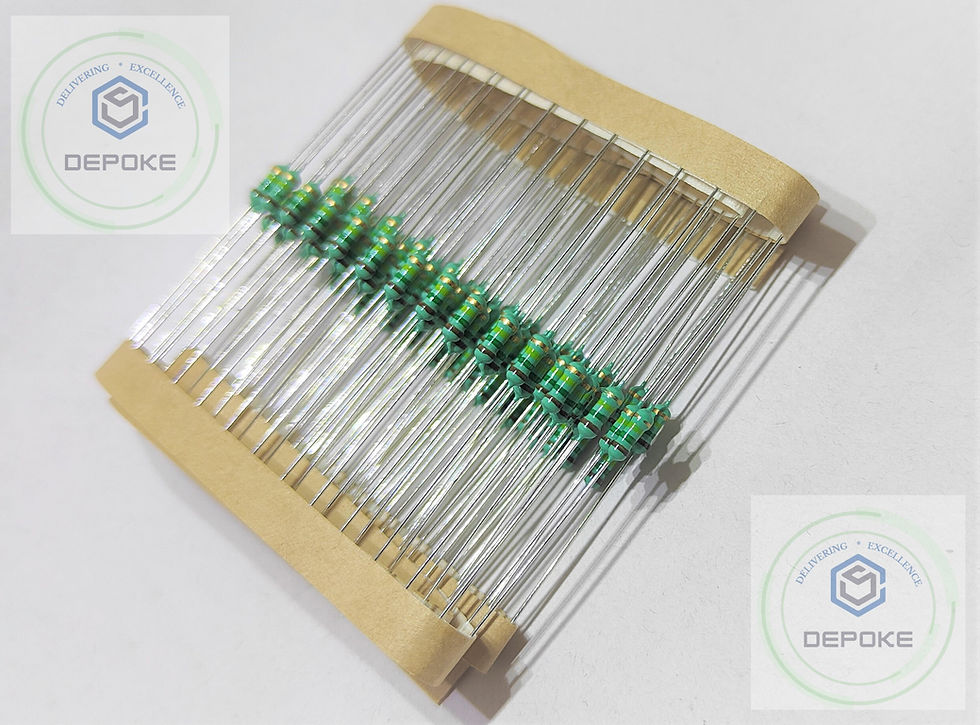 Thumbnail: 150k Ohms RESISTORs 1/4 Watt (0.25W) 5% Tolerance Carbon Film Resistance