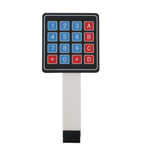 Switch Modue Key 4×4 Matrix Keypad Membrane Switch module 16 Keys for Arduino, ARM and ...