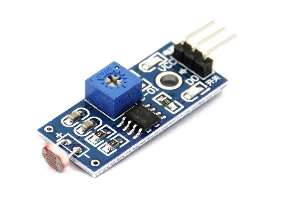 Thumbnail: LDR sensor module LM393 Photosensitive light dependent resistor