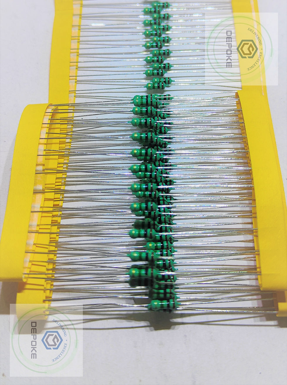 Thumbnail: 1M Ohms RESISTdORs 1/4 Watt (0.25W) 5% Tolerance Carbon Film Resistance