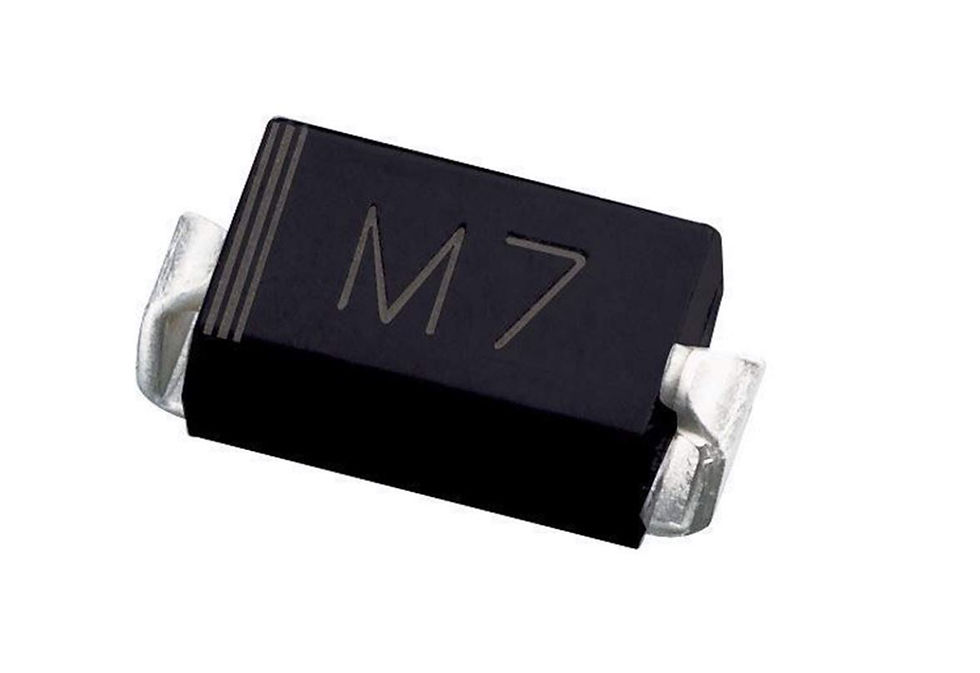 Thumbnail: M7 SMD 1N4007 1000V 1A SMD glass passivated superfast SMD diode