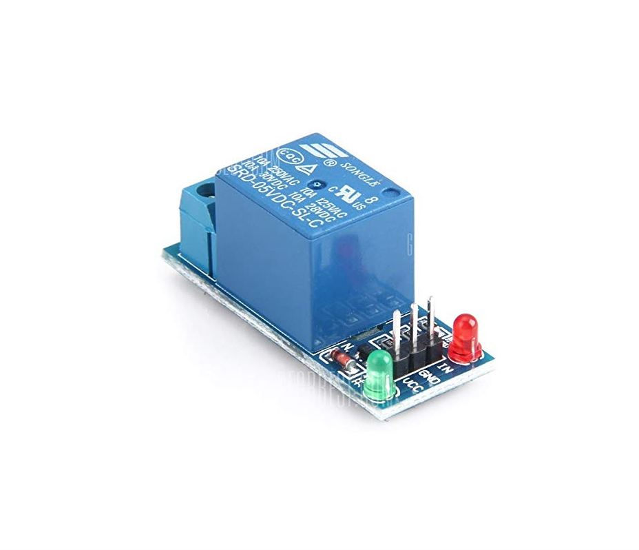 5V 1 Channel Relay Module with Isolation High Low Level Trigger 5V-1C-Relay