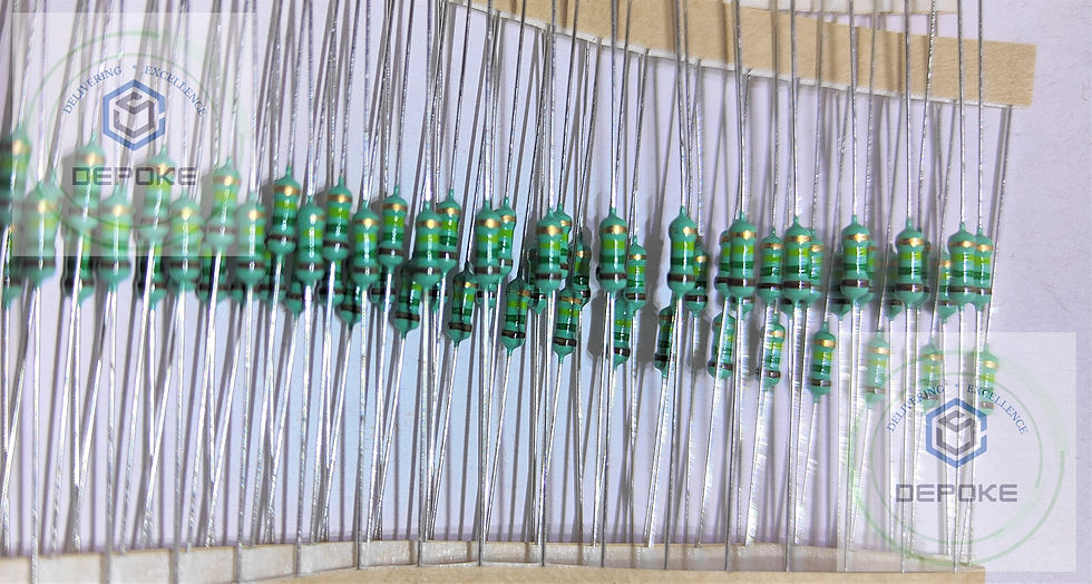 Thumbnail: 150k Ohms RESISTORs 1/4 Watt (0.25W) 5% Tolerance Carbon Film Resistance