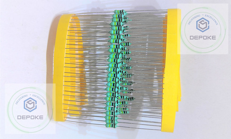 Thumbnail: 100K Ohms RESISTORs 1/4 Watt (0.25W) 5% Tolerance Carbon Film Resistance