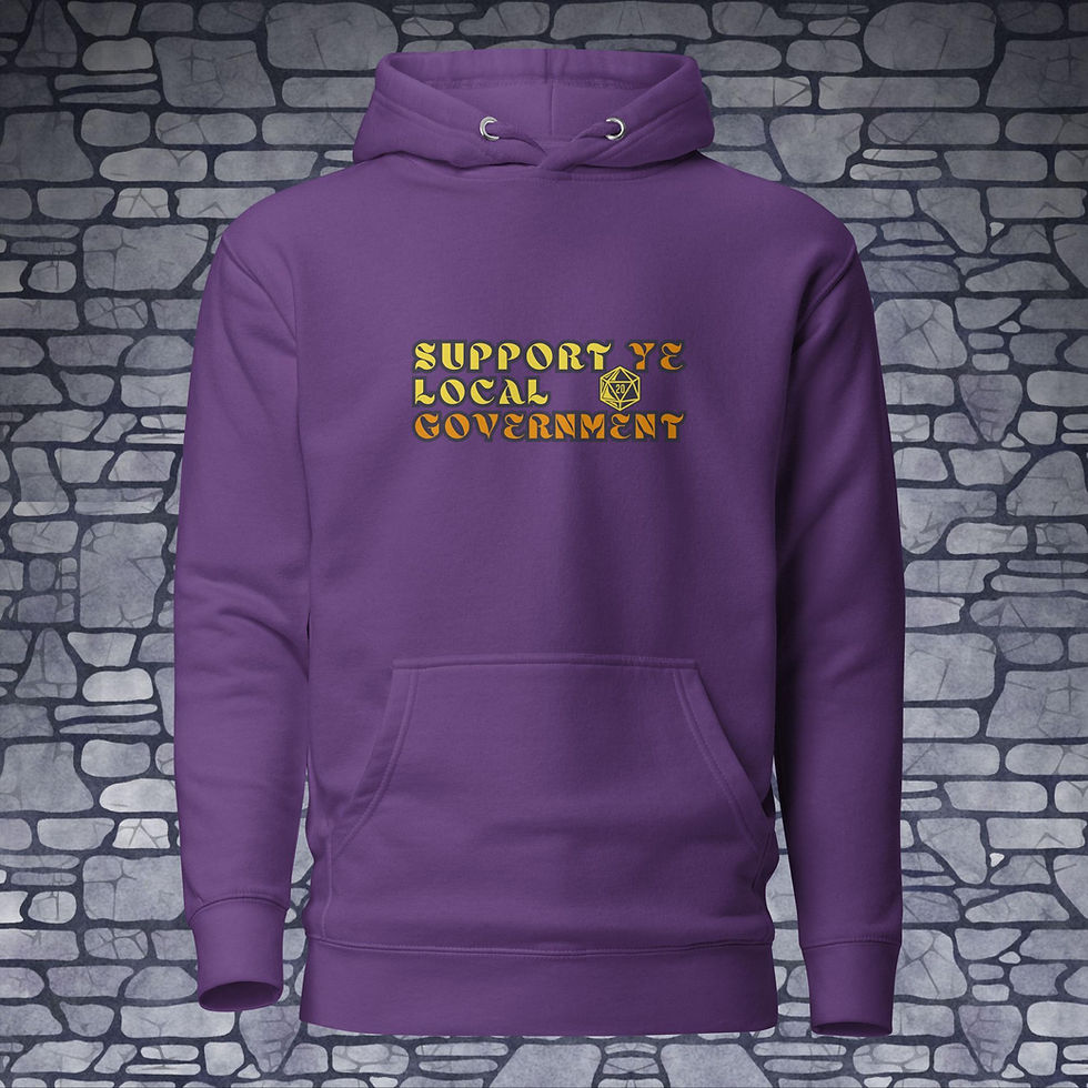Thumbnail: Castle Council - Plumb Line Events - Support Ye Local Goverment - Hoodie