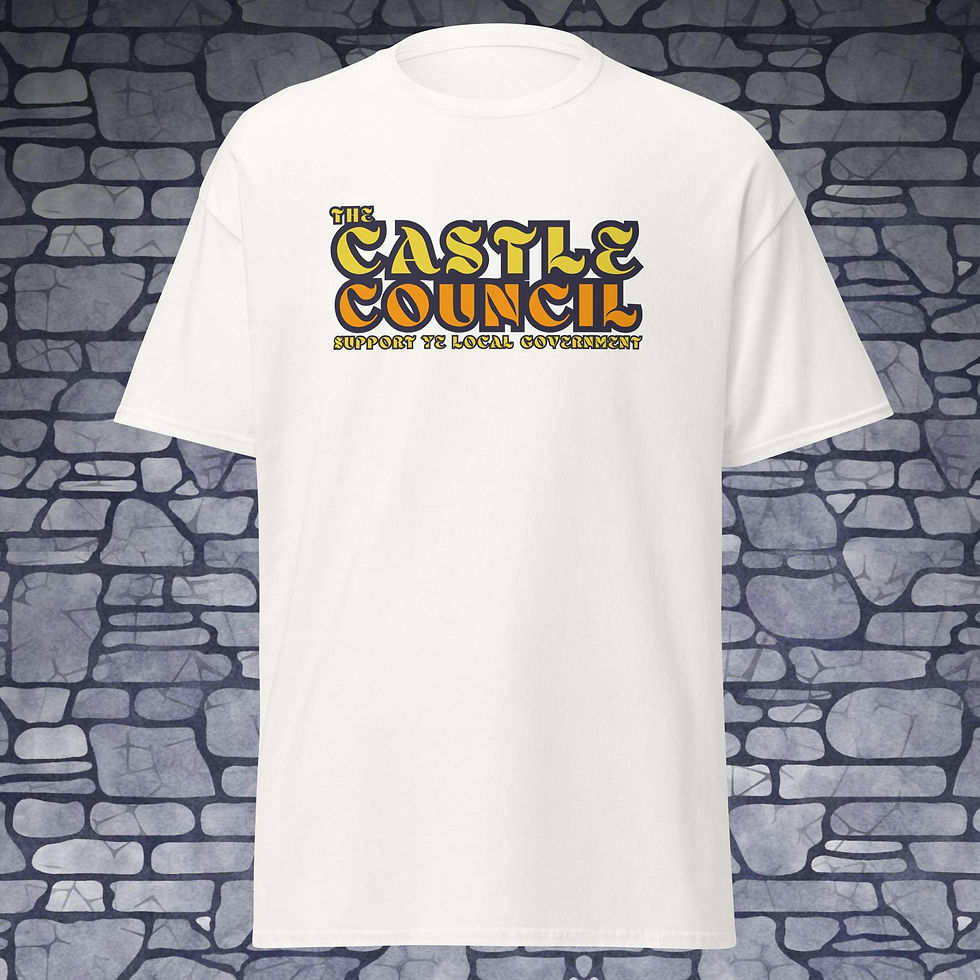 Thumbnail: Castle Council - Plumb Line Events - Title - T-Shirt