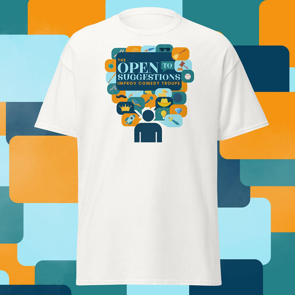 Thumbnail: Open To Suggestions - Plumb Line Events - Suggestion - T-Shirt