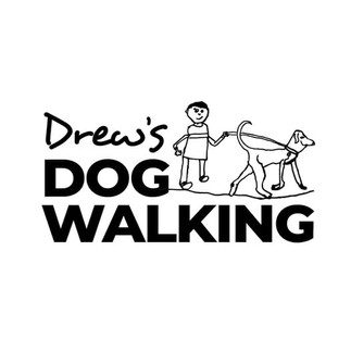 Drew's Dog Walking Logo