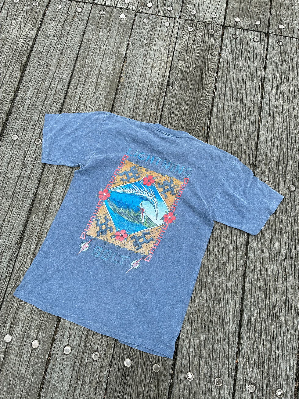 サムネイル： Old Lightning Bolt tee
