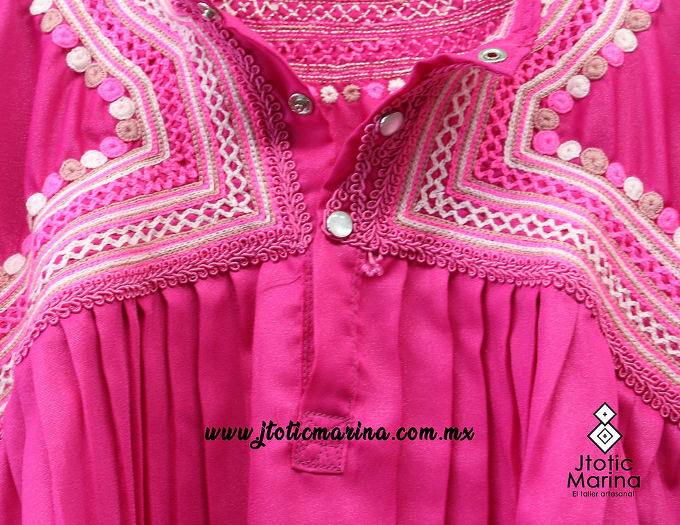 Miniatura: Blusa Clasica Chamula - Talla M a G -Fiusha